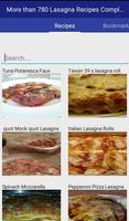 Lasagna Recipes Complete captura de pantalla 1