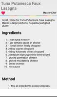Lasagna Recipes Complete स्क्रीनशॉट 2