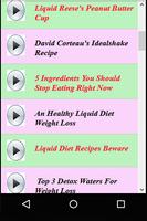 Weight Loss Liquid Diet Recipes captura de pantalla 1
