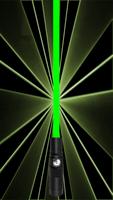 Laser light simulation Affiche