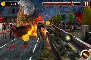 The Zombie Chase: Fire Games اسکرین شاٹ 1