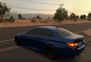 Voiture 3D BMW Racing Game Affiche