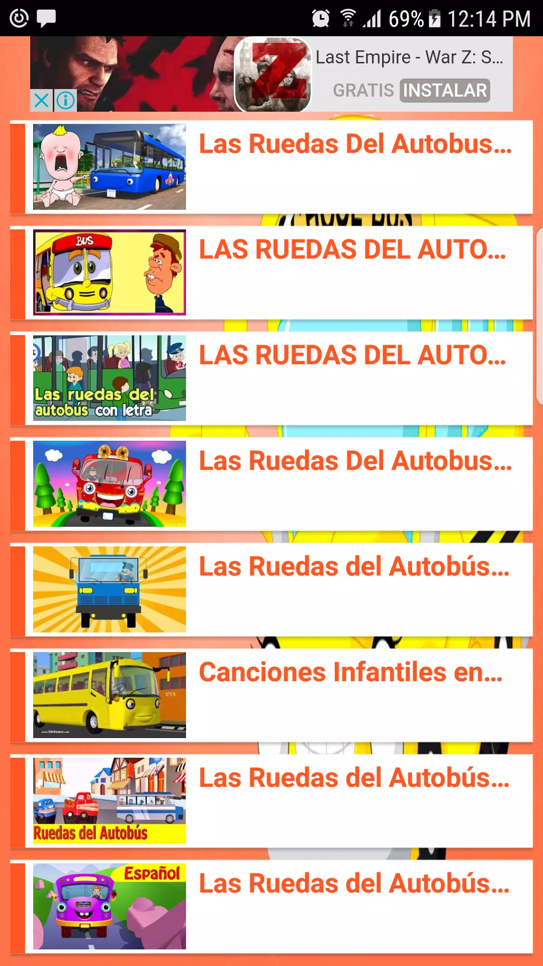 Las Ruedas del Autobus Videos APK for Android Download