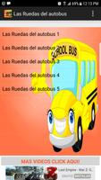 Las Ruedas del Autobus Videos تصوير الشاشة 1