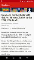 Latest Chicago Bulls News capture d'écran 2