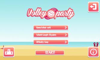 Volley Party Plakat