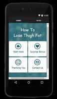 How To Lose Thigh Fat Affiche