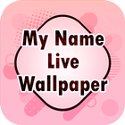 My Name Live Wallpaper icône