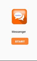 Messenger chat and badoo talk تصوير الشاشة 1