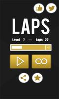 Laps & Merge - A Merging Puzzle Game पोस्टर