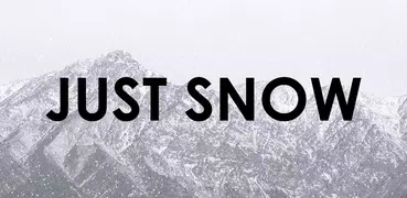 Just Snow – Effetti Foto