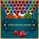 Bubble shooter poker icon