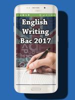 English Writing Bac 2017 poster