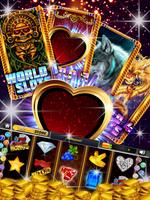 Lucky Heart Slots -Gratuit 7's Affiche