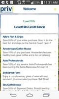 برنامه‌نما Privi by CoastHills CU عکس از صفحه
