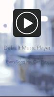 Default Music Player Affiche