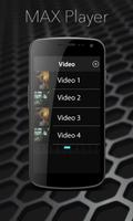 MAX Video HD Player capture d'écran 1