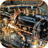 Motors Retro HD Live Wallpaper