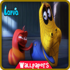 Larva Cartoon Wallpapers ikona