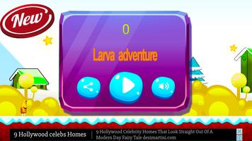 larva adventure : heroes captura de pantalla 1