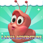 Larva adventure : drive spider icono