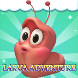 Larva adventure : drive spider-icoon