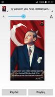 Ataturk Photos and Quotes Affiche