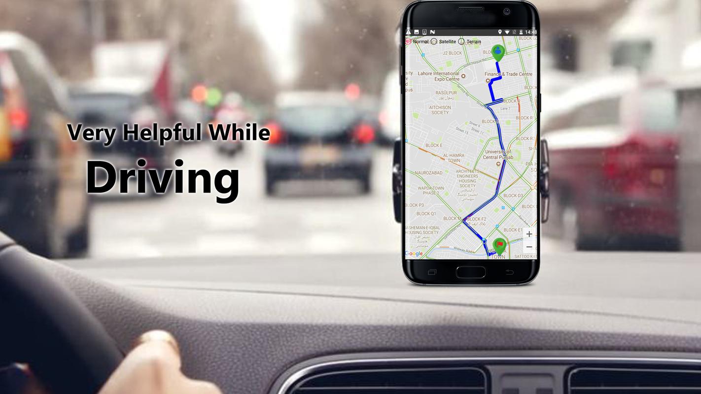 gps tracker driving route finder: maps navigation for android - apk