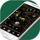 High-tech circuit Launcher 2 - Futuristic UI biểu tượng