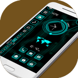 High tech Strip Launcher - futuristic UI ícone