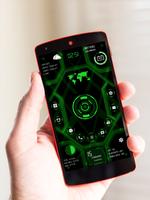 Shade hightech Launcher 2018 - Futuristic UI plakat