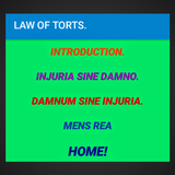 Law of Torts- Revision notes. آئیکن