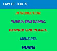 Law of Torts- Revision notes. capture d'écran 1