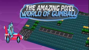 The Amazing Pixel World of Gumball-free adventure تصوير الشاشة 1