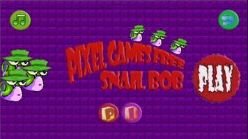 Pixel games free-Snail boby постер
