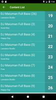 Terbaru DJ Maimunah Ditikung JAMILAH Mp3 Offline capture d'écran 2