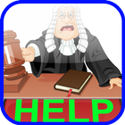 Lawyer defense attorney legal icône