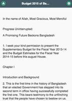 বাজেট ২০১৫ বাংলাদেশ Budget2015 imagem de tela 2