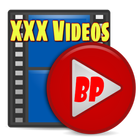 XXX Video Player Blue Film Video ikona