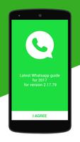 Latest Whatsapp guide 2017 capture d'écran 1