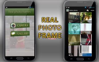 Real Photo Frame Affiche
