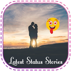 Latest Status Stories For All Social Media Apps icône