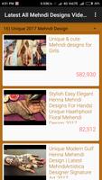 Latest All Mehndi Designs Video Tutorials โปสเตอร์