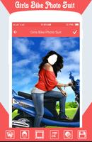Girls Man Bike Rider  Photo Suit screenshot 2