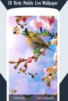 برنامه‌نما 3D Birds Live Wallpaper عکس از صفحه