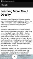 Obesity تصوير الشاشة 1