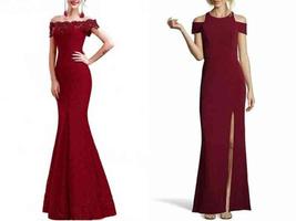 Latest Evening Long Dresses โปสเตอร์