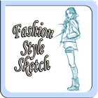 Fashion Style Sketch icône