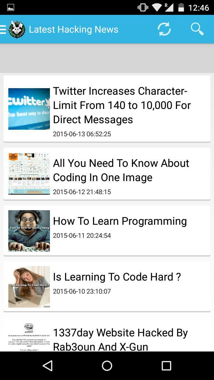 Latest Hacking News for Android - APK Download - 