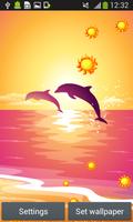 Dolphins Live Wallpapers ภาพหน้าจอ 1